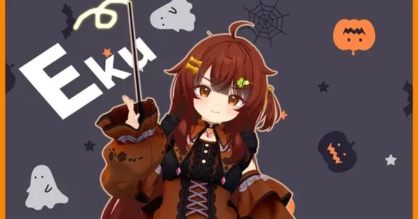 EkuのVRChatアバター写真：ハロウィン衣装