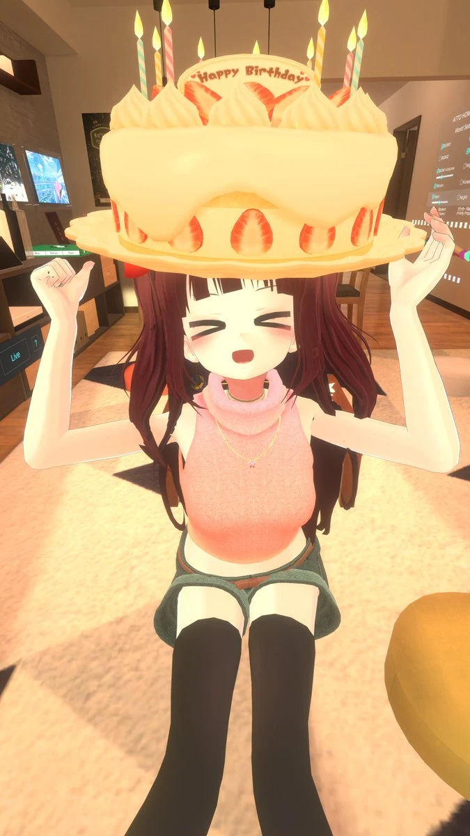 薄荷のVRChatアバター写真