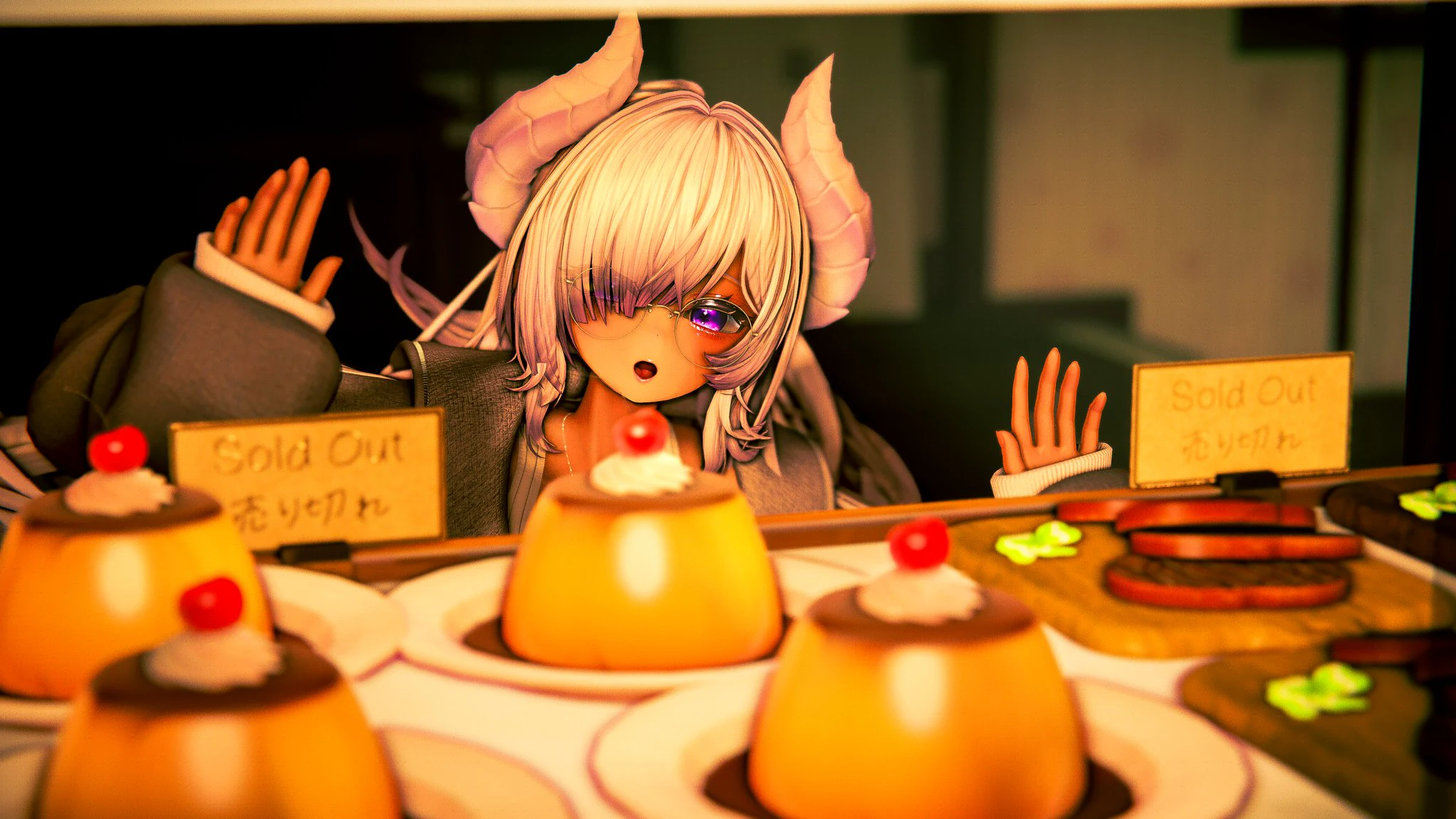 第1回CloverCherryフォトコン「ショーケースの向こうで」 あきなきさん
