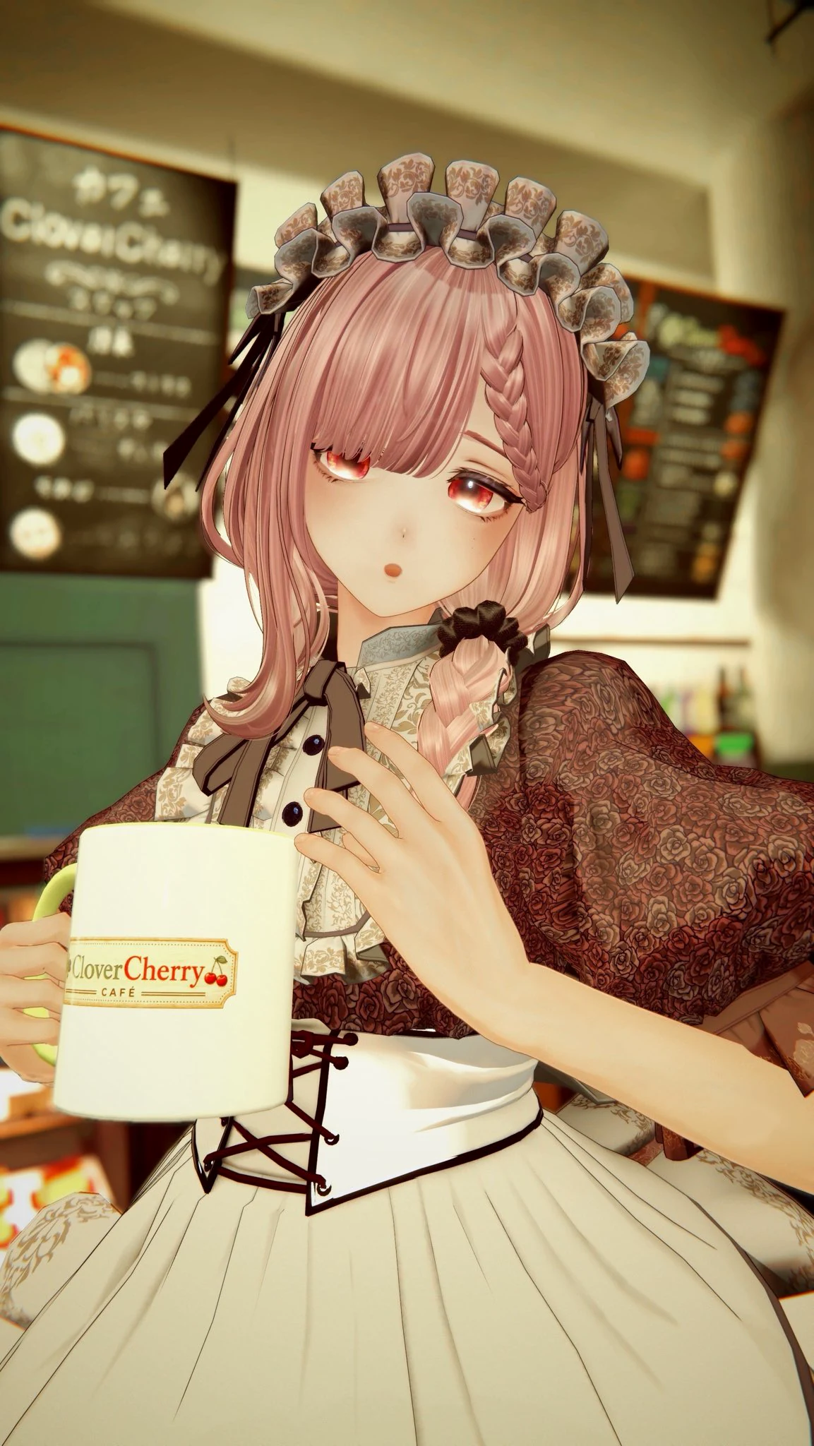 第1回CloverCherryフォトコン「ただいまお席ご案内いたしますね!」 Suikavoさん