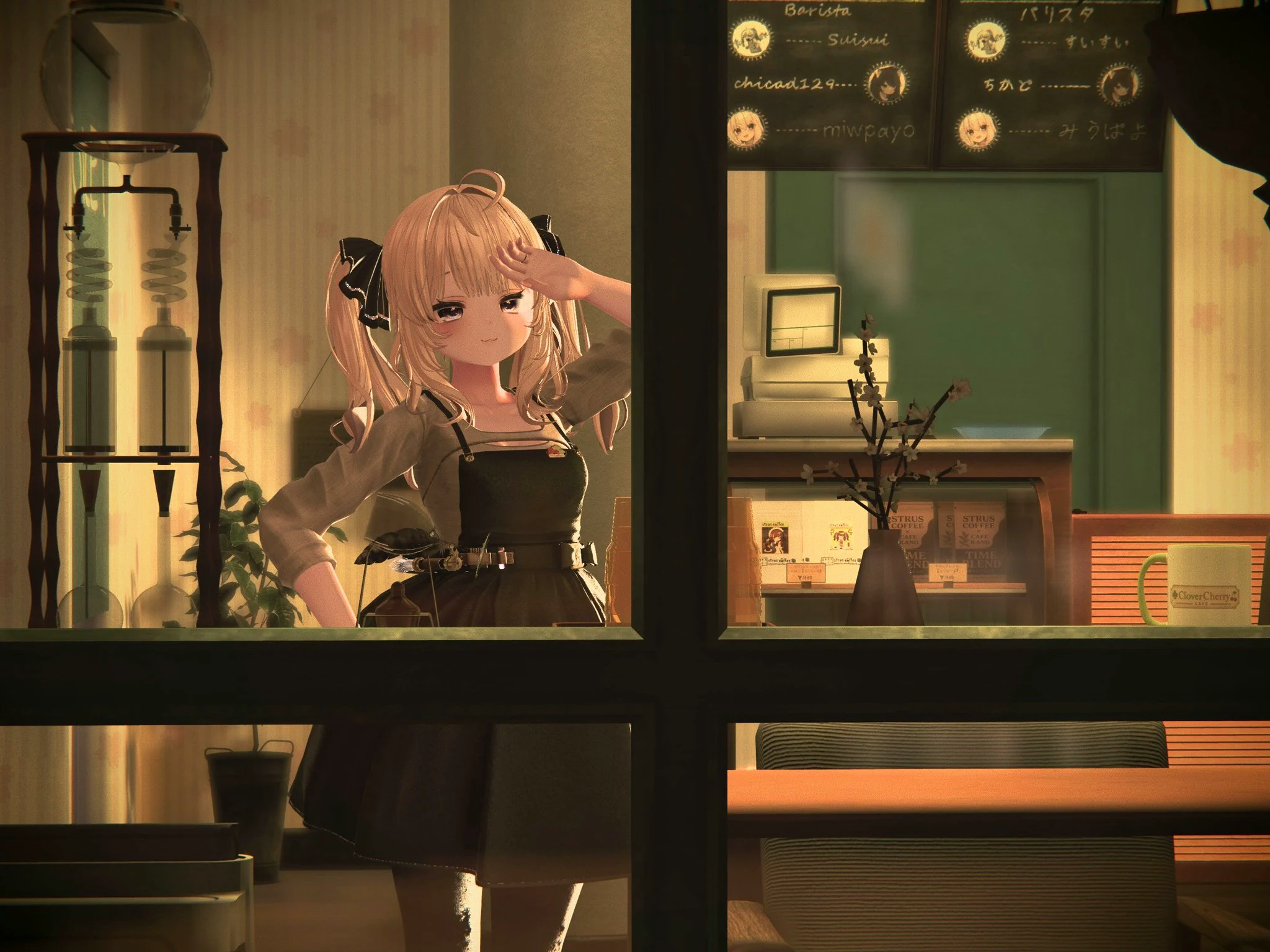 第1回CloverCherryフォトコン「深まる夜、営業終わりの余韻」 瀬戸のゆうらくさん