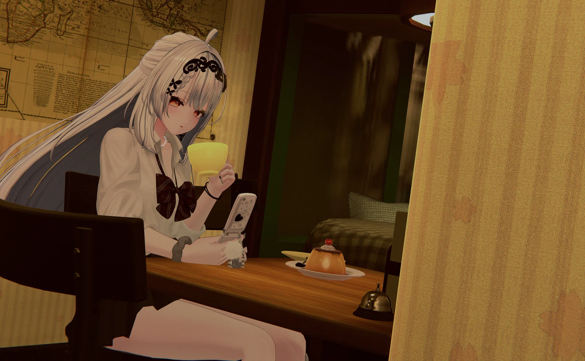 第1回CloverCherryフォトコン「優雅なひととき」 ぴけぴけさん